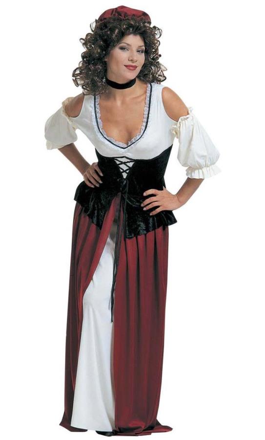 Costume-tavernière-médiévale-taille-xl
