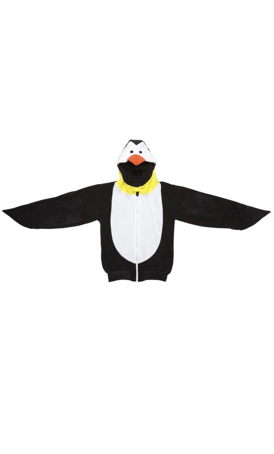 Sweat-à-capuche-pingouin