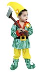 Costume Lutin De Noël Enfant – Ensemble 4 Pièces (robe, Ceinture, Bonnet, Chaussettes) – Taille 2 à 15 Ans – Vert Festif