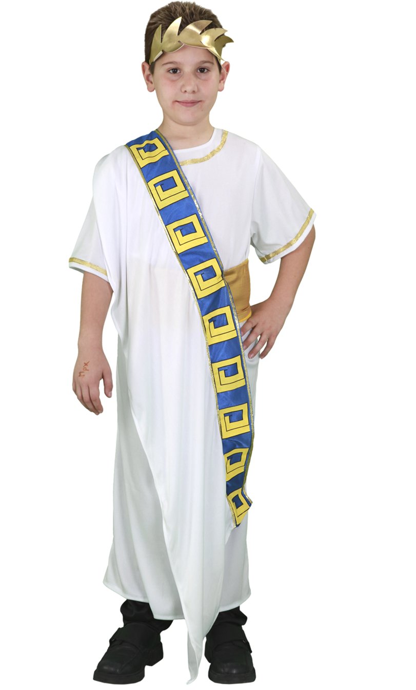 Costume césar garçon Déguisement garçon v49239 Atelier Mascarade