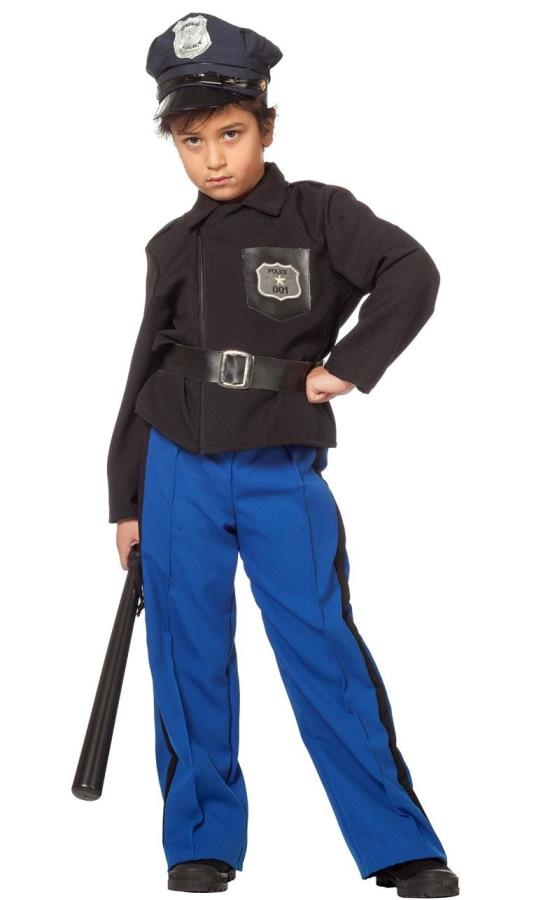 Costume-policier-garÃ§on-pas-cher