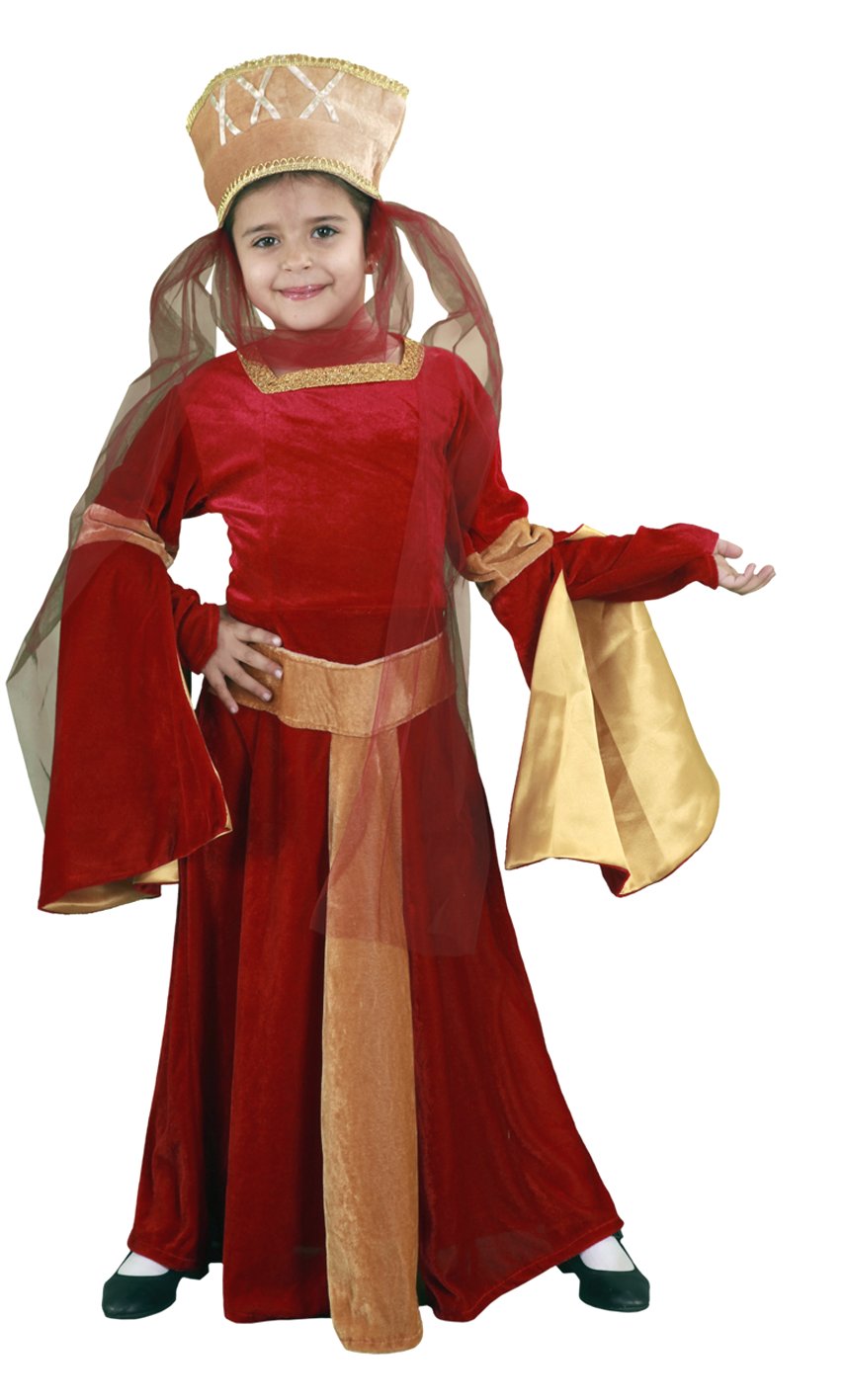 Costume médiéval pour fille