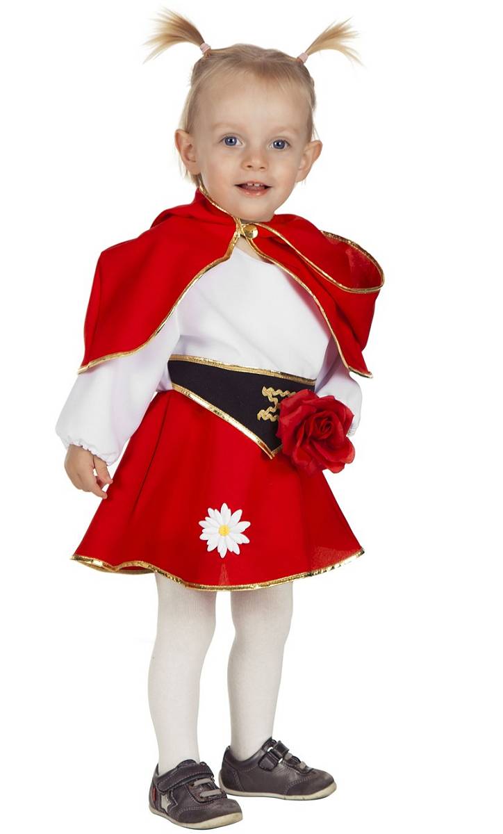 Costume chaperon rouge 2 ans