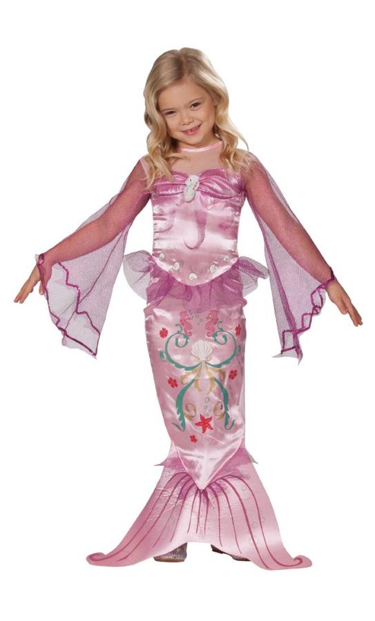 Costume de sirène rose - Déguisement fille - v59303