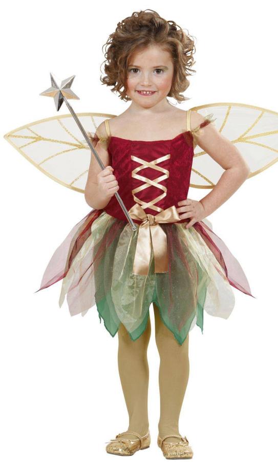 Costume fée de la forêt fillette - Déguisement enfant fille - v59374