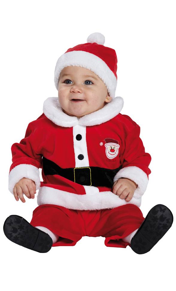 Costume-père-Noël-bébé