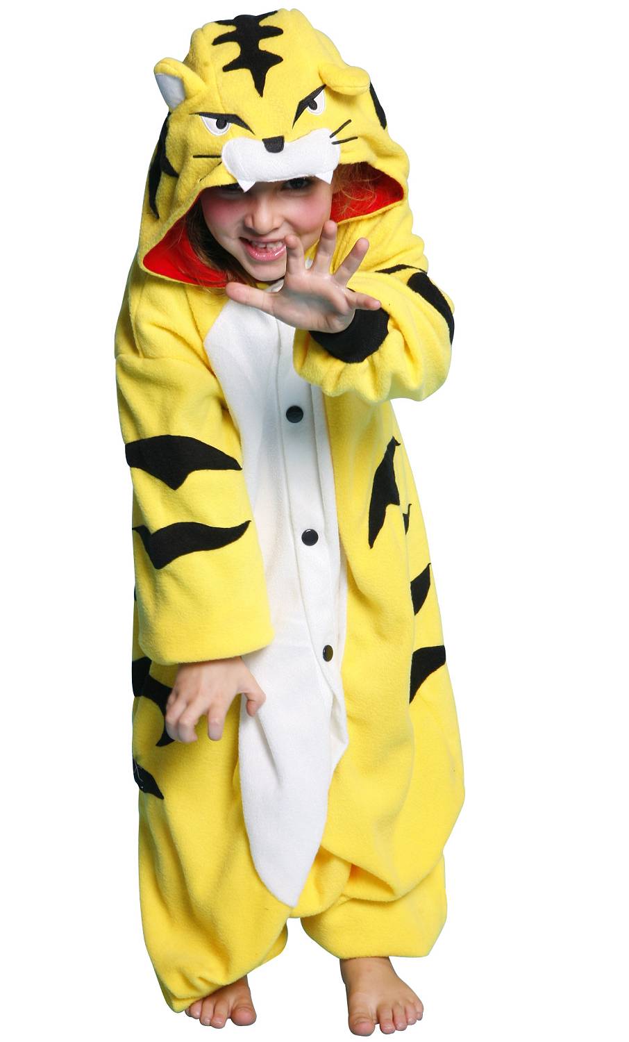 Déguisement Enfant Tigre Combinaison Costume Pour Halloween Carnaval