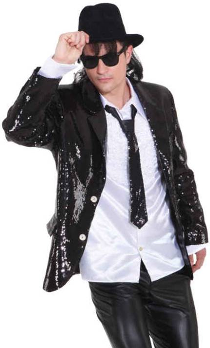 Veste à Paillettes Dress Up America - Adulte Taille S-XXL - Or, Argent, Rouge