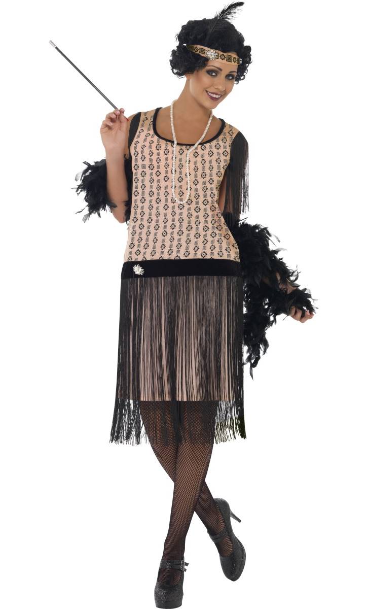 Lush oiseau années 1920 gatsby entièrement ornée shift robe de taille 8 à tailles plus 