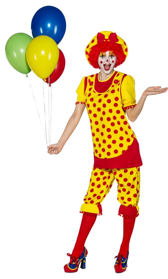 Costume de clown femme grande taille