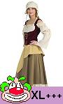 Costume-de-paysanne-médiévale-grande-taille
