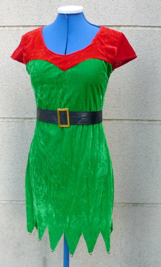 Costume-lutin-Noël-femme