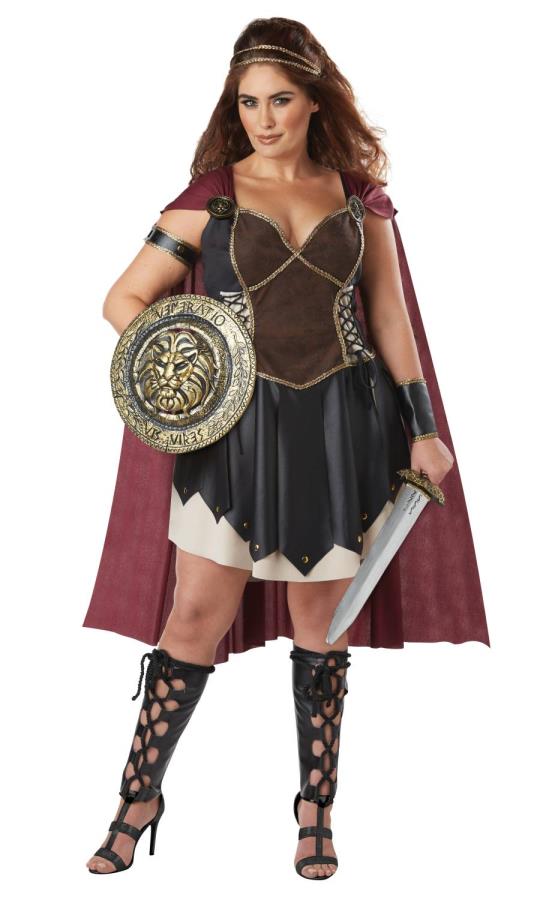 Costume-de-gladiatrice-grande-taille